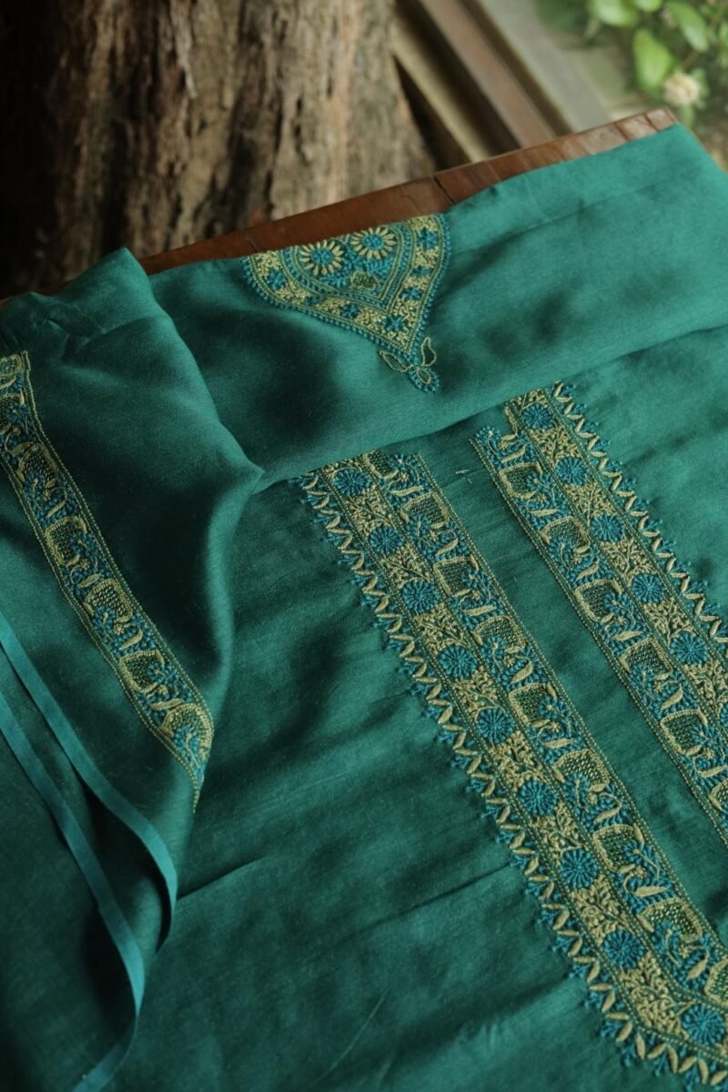 Moonga Silk Men's Kurta Fabrics
