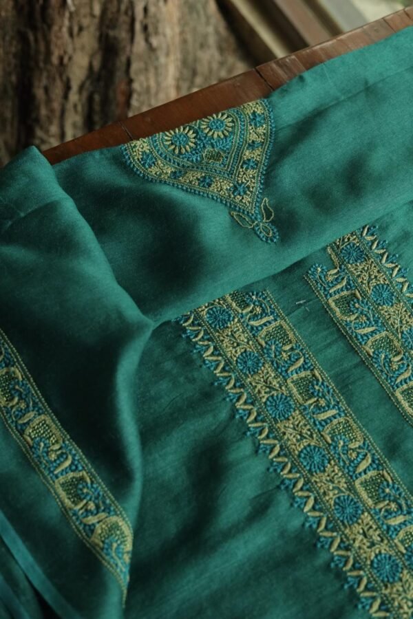 Moonga Silk Men's Kurta Fabrics - Image 7