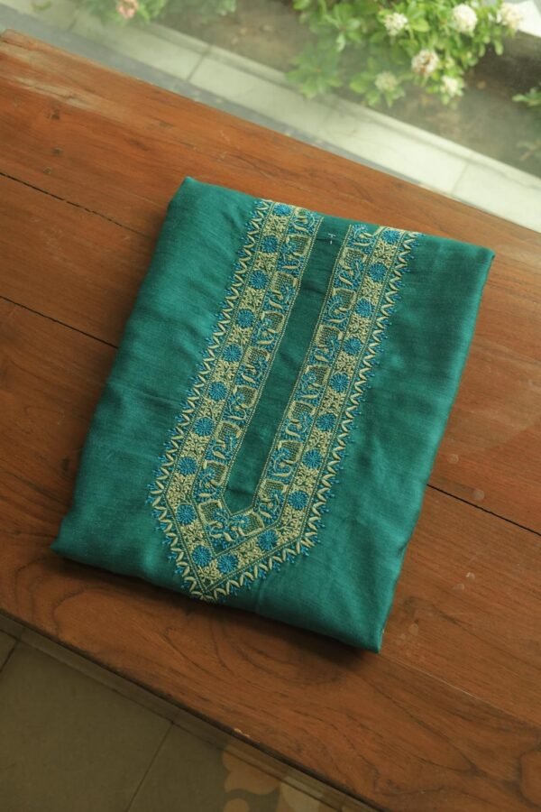 Moonga Silk Men's Kurta Fabrics - Image 6