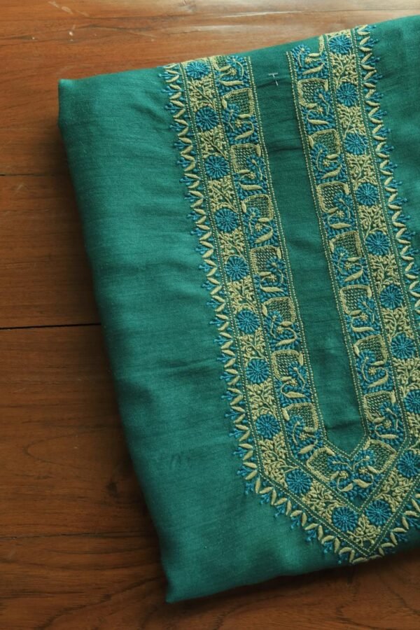 Moonga Silk Men's Kurta Fabrics - Image 5