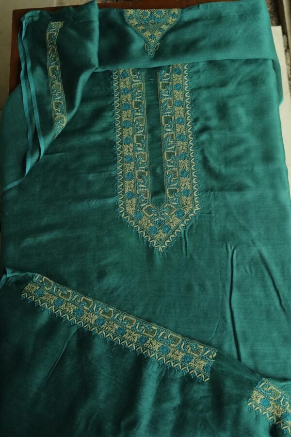 Moonga Silk Men's Kurta Fabrics - Image 4
