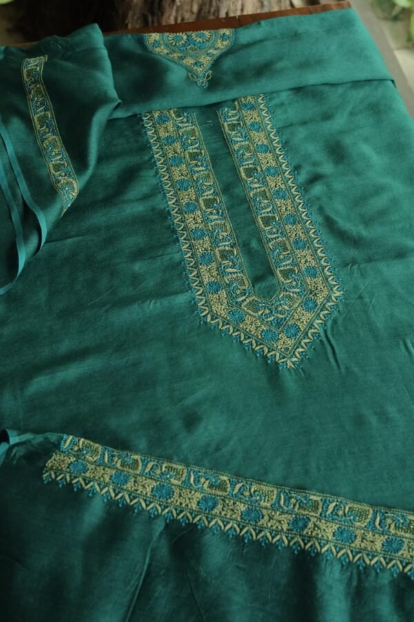 Moonga Silk Men's Kurta Fabrics - Image 3