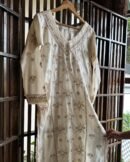 Mulberry Silk Resham Chikankari Ready To Wear Kurta