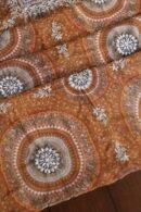 Mustard Muslin Chikankari Kurta Fabrics