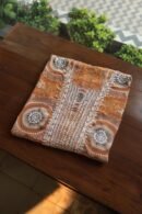 Mustard Muslin Chikankari Kurta Fabrics
