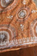 Mustard Muslin Chikankari Kurta Fabrics