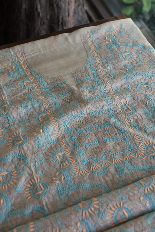 Natural Tussar Silk Fabrics - Image 12