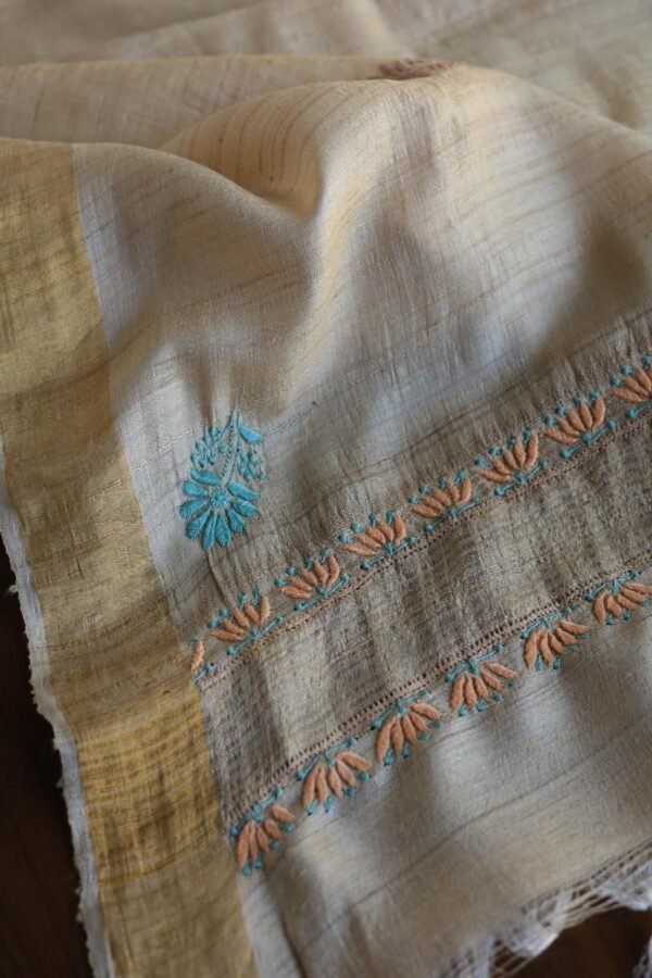 Natural Tussar Silk Fabrics - Image 14