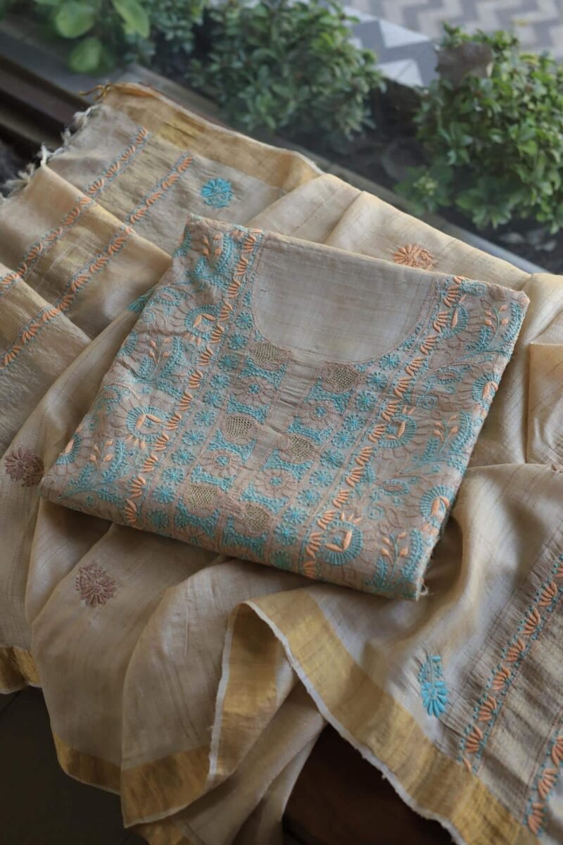 Natural Tussar Silk Fabrics