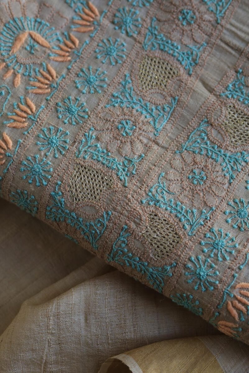 Natural Tussar Silk Fabrics