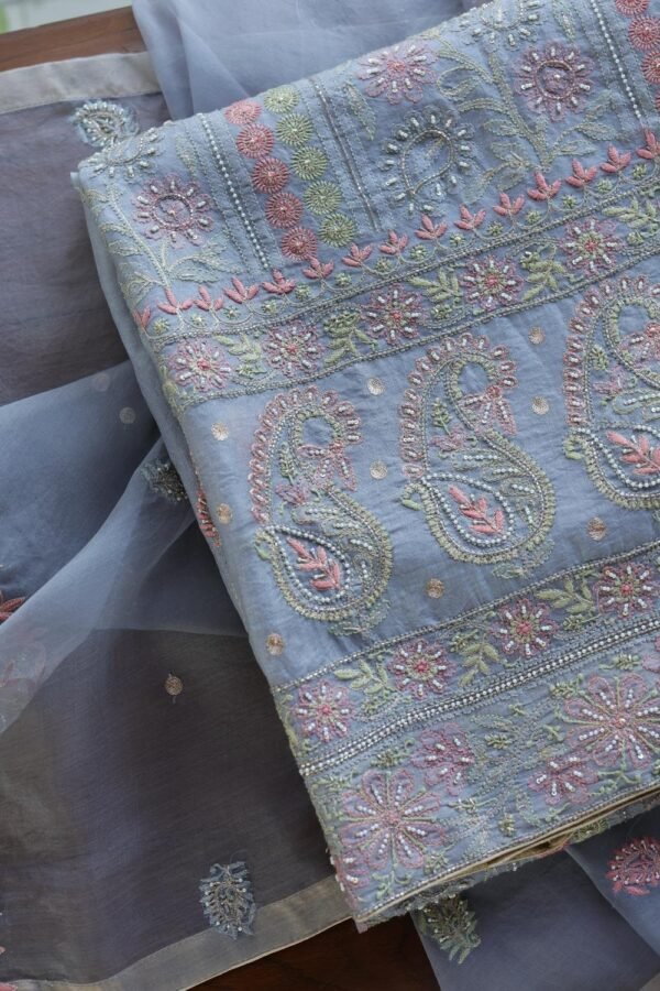 Noor Banarsi Organza Fabrics - Image 3