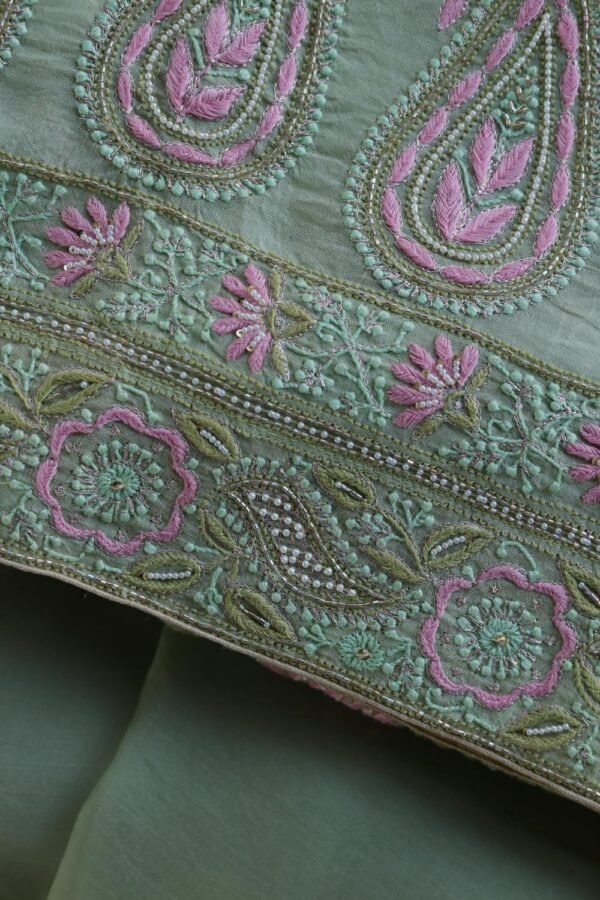 Noor Banarsi Organza Fabrics - Image 4