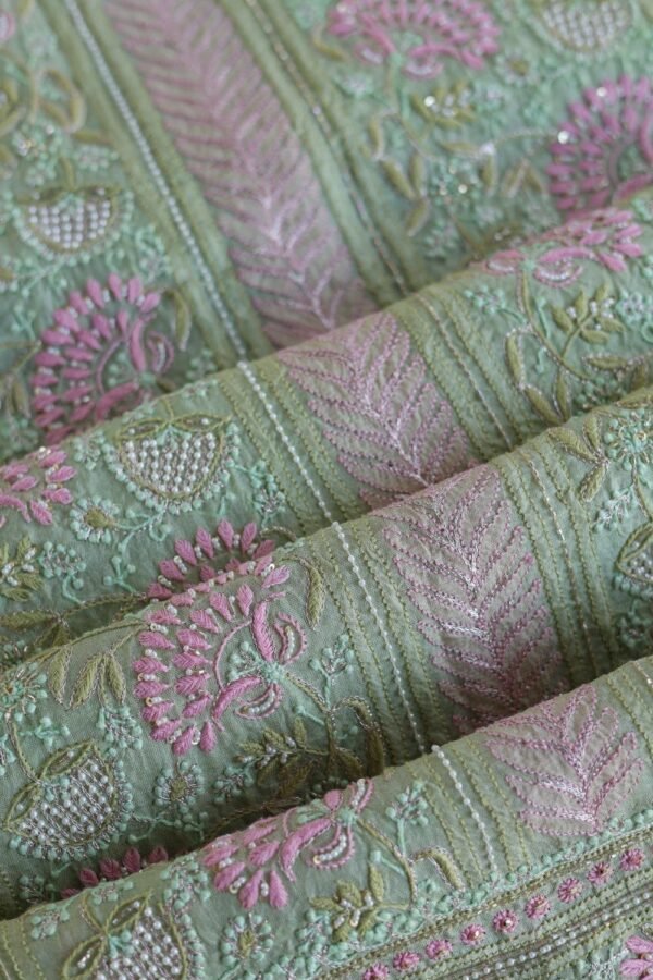 Noor Banarsi Organza Fabrics - Image 8