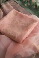 Noor Organza Silk Chikankari Fabrics