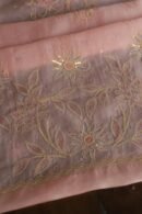 Noor Organza Silk Chikankari Fabrics