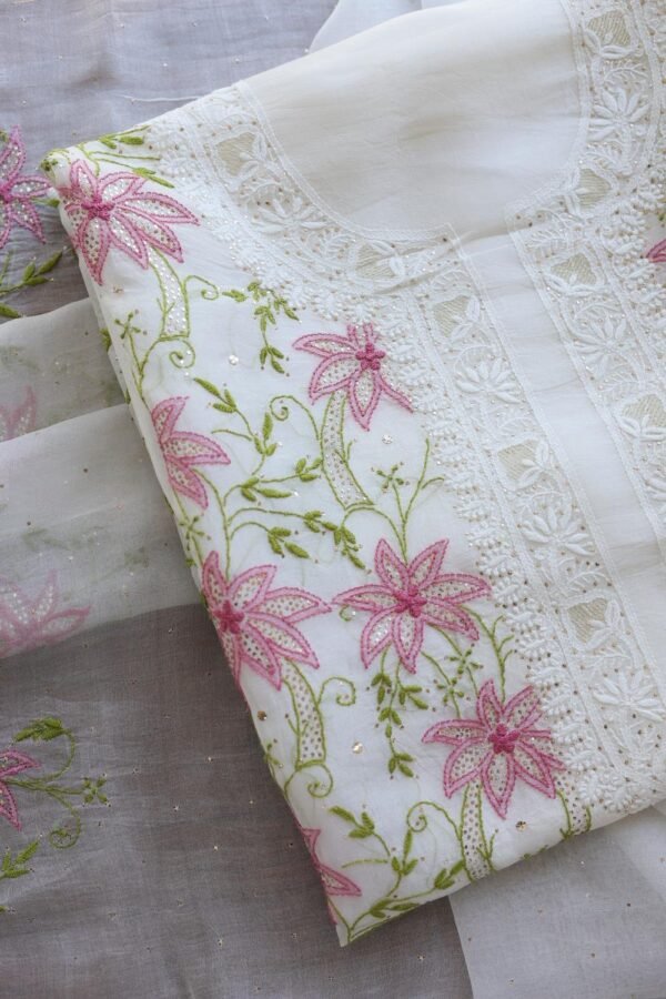 Noor | Organza Silk Fabrics - Image 3