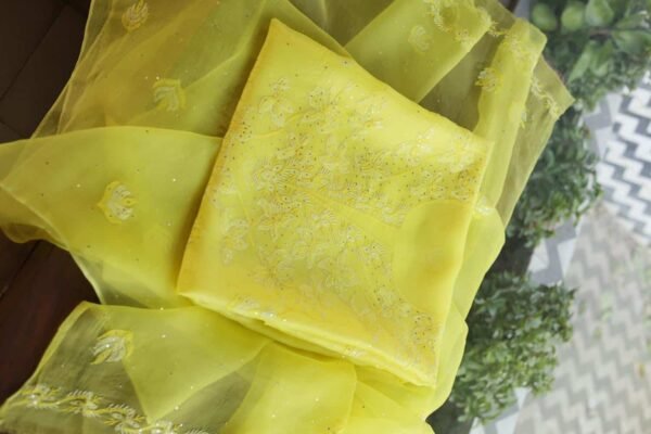 Noor | Organza Silk Fabrics - Image 7