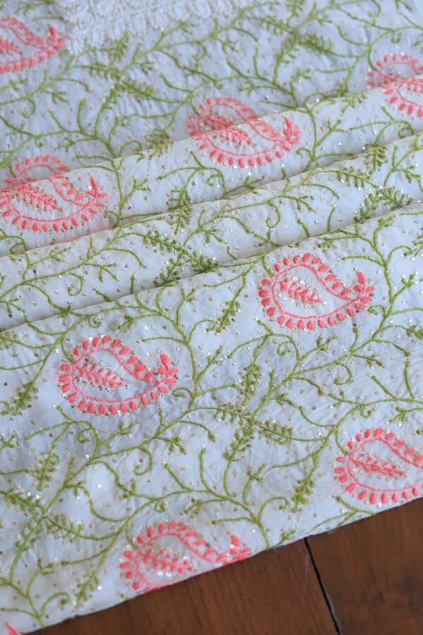 Noor | Organza Silk Fabrics - Image 9