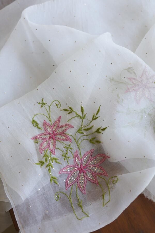 Noor | Organza Silk Fabrics - Image 9