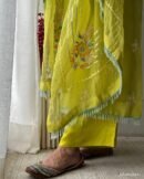 Noor Organza Silk Zardosi Work Fine Resham Chikankari Kurta Set