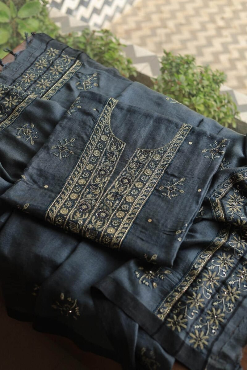Pashmina x Chikankari Fabrics