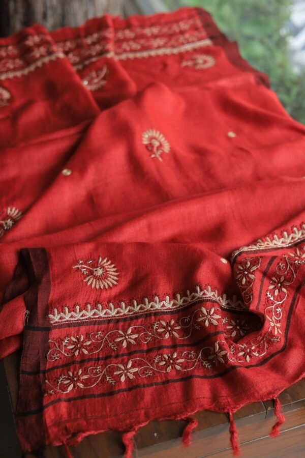 Pashmina x Chikankari Fabrics - Image 14