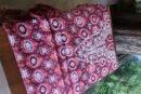 Pink & Black Soft Cotton Printed Unstitched Kurta Dupatta Set with Chikankari & Sequin Work