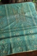 Green Maheshwari Chikankari With Ari Work Unstitched Kurta Dupatta Set