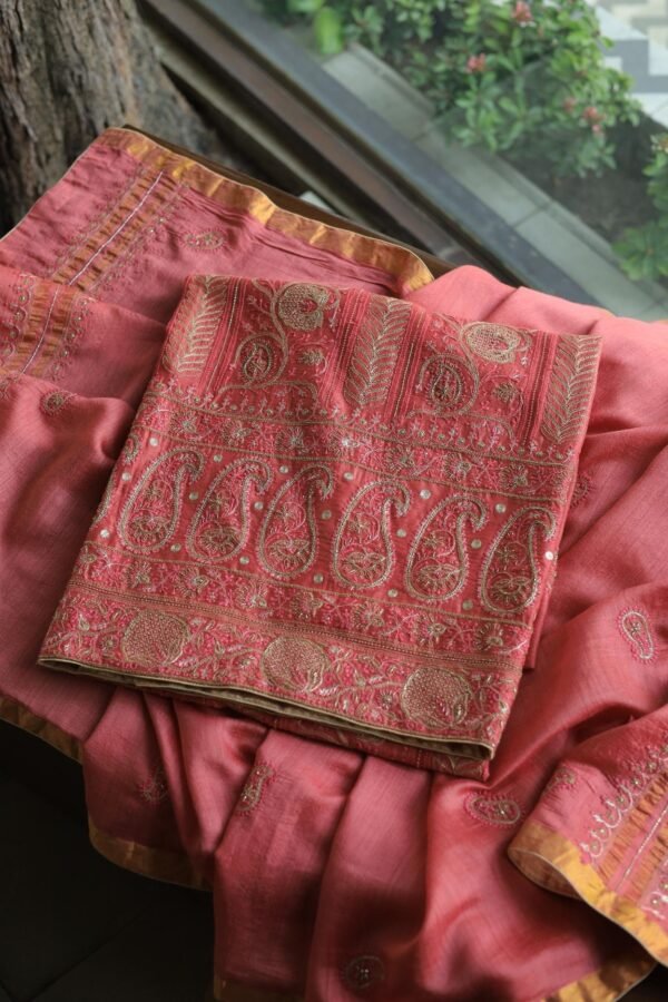 Roheen Moonga Silk Fabrics - Image 14