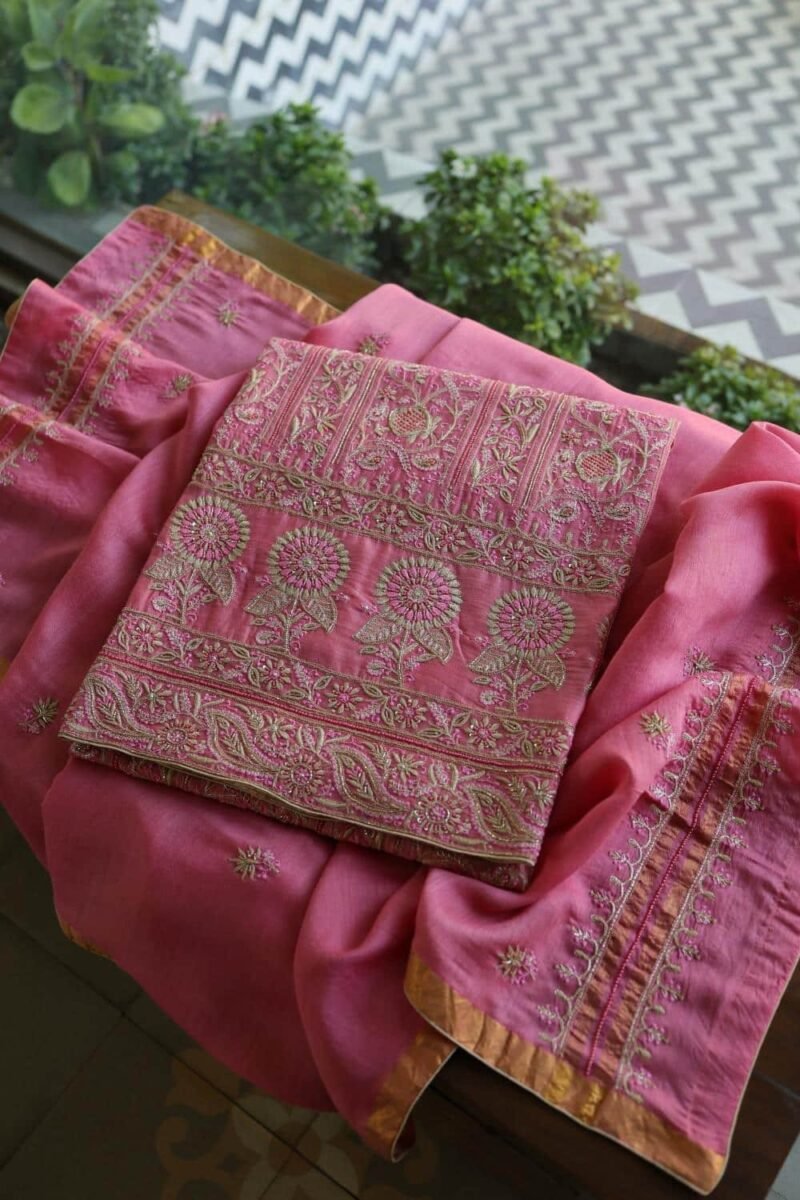 Roheen Moonga Silk Fabrics