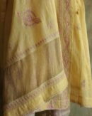 Sand Yellow | Tissue Silk Anagarkha
