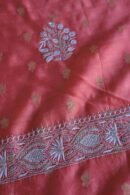 Banarasi Zari Chanderi Unstitched Chikankari Fabrics