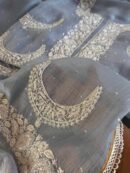 Powder Blue | Crescent Chandbala Chikankari Fabrics