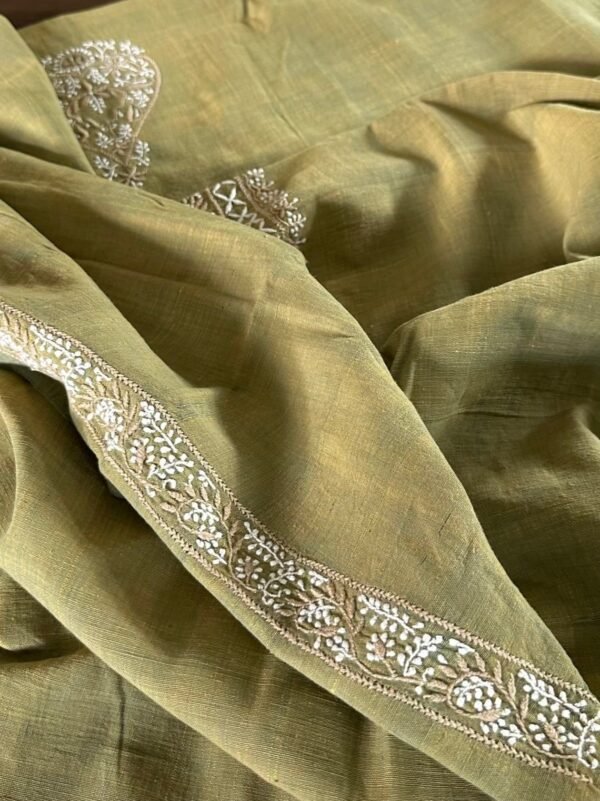 Malkha Handspun Khadi Kurtas Unisex Fabrics - Image 4