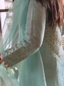 Daraz Applique Chikankari Mukaish Kurta Dupatta Set